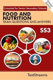 food and nutrition exam questions and