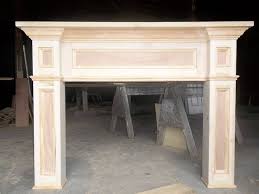 Paint Grade Fireplace Mantel Surround