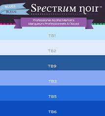 Color Charts Spectrum Noir Colouring System From Crafters