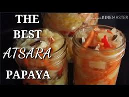 cooking 101 the best atsara papaya w