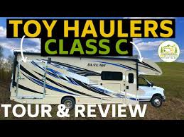 2 incredible cl c toy hauler rvs you