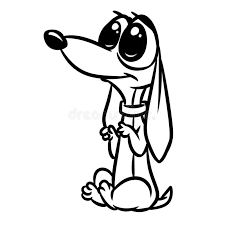 Lacy sunshine's rory sweet urchin coloring book volume 2: Dog Big Eyes Cartoon Coloring Page Stock Illustration Illustration Of Page Puppy 142623875