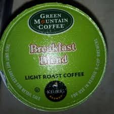 calories in green mountain coffee