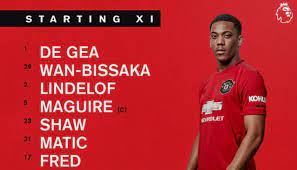 The second period began with everton showing a fresh sense of conviction and determination. Confirmed Man Utd Line Up Vs Everton Anthony Martial Fit To Start