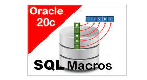 dynamic pivot with sql macros in oracle