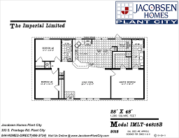 imlt 44815b mobile home floor plan