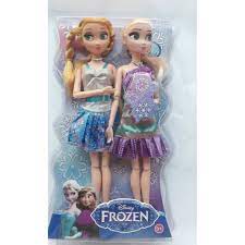 Bộ búp bê Elsa và Anna có khớp - Búp bê