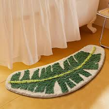 green plant leaf rug 6 sizes apollobox