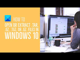 how to open or extract tar gz tgz or