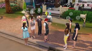 mod the sims more sims in groups v1 0
