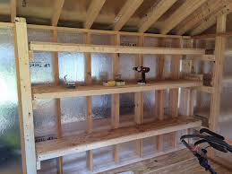 How To Build Garden Shed Shelves A