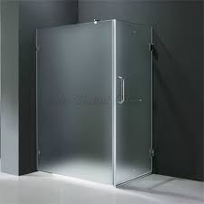 10mm frosted tempered glass shower door