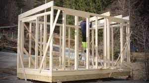 building a norwegian tinyhouse frame in