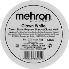 mehron clown white extra white clown