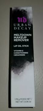 meltdown makeup remover lip oil stick