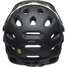 Bell Downhill Mtb Helmet Super 3r Mips Matte Black Grey