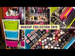 my makeup collection storage 2019