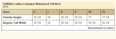 Tuffrider Ladies Lexington Waterproof Tall Boot