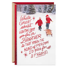 1000 x 1534 jpeg 173 кб. Home Furniture Diy Hallmark Christmas Card Brother And Sister In Law Celebrations Occasions
