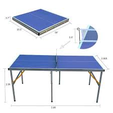 70 8 in portable table tennis table
