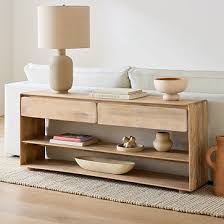 Anton Solid Wood Console 60 West Elm