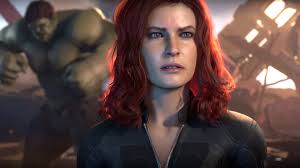 A character or person depicted has red colored hair. First Look At The Updated Face Of Black Widow In Marvel S Avengers Game Segmentnext