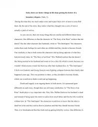 the story of an hour analysis essay literary analysis of ldquo story of 5th grade essay samples