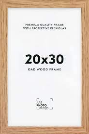 oak wooden frame 20x30cm premium