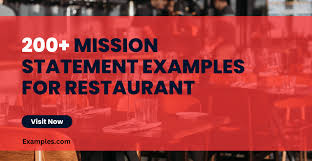 mission statement for restaurant 49