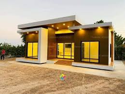 3 bedroom modern house design with boxy