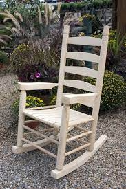 Paint An Outside Wooden Rocking Chair