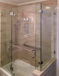 All Glass Corner Bathtub Doors Enclosures
