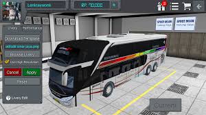 Jetbus hd by fps 1. Livery Bus Simulator Indonesia Shd Double Decker Arena Modifikasi