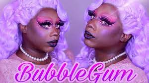 bubblegum makeup fantasy for dark skin