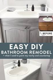 Easy No Fuss Diy Bathroom Remodel