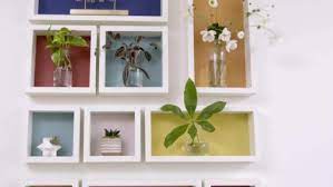Gallery Wall With Shadowboxes
