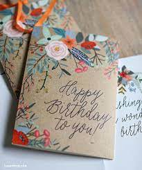 diy birthday cards