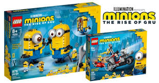 After their latest explosive mistake leaves them without an evil leader, the minions fall into a deep depression. Lego Minions Sets Now Available Including Brick Built Stuart Kevin And Bob News The Brothers Brick The Brothers Brick