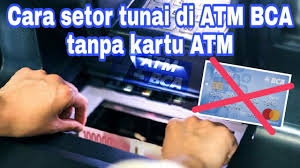 Check spelling or type a new query. Cara Setor Tunai Atm Bca Tanpa Kartu Atm Youtube