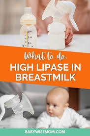 high lipase in tmilk why and what
