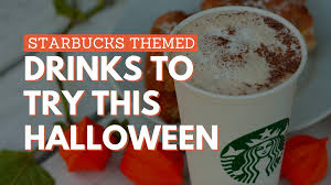In this video we taste test and rate different iced coffees and halloween candy. Starbucks Halloween Drinks Themed Drinks To Try This Halloween