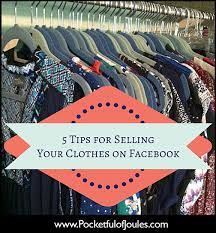 selling your clothes on facebook