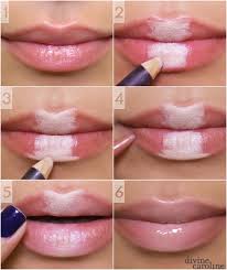 how to makeup fuller lips without