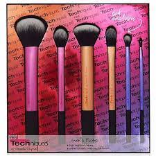 makeup brushes powder blush foundation