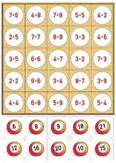 In diesem seniorenbingo sind auf 10 spielscheinen bingoscheinen je 25 begriffe zum thema muttertag enthalten. Einmaleins Spiel In Der Grundschule Bingo Fur 6 Spielerisch Rechnen Mathe Klasse 2 Grundschulmaterial De