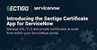 3) experienced servicenow developers who want to get certified for improving their profile. Sectigo Releases New Digital Certificate App For Servicenow Sectigo Official
