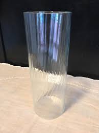vtg swirl clear glass cylinder oil