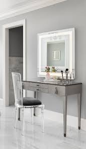 makeup vanity with french lucite chair