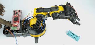 fpga based robotic arm controller using