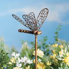 Dragonfly Garden Stakes Set Of 2